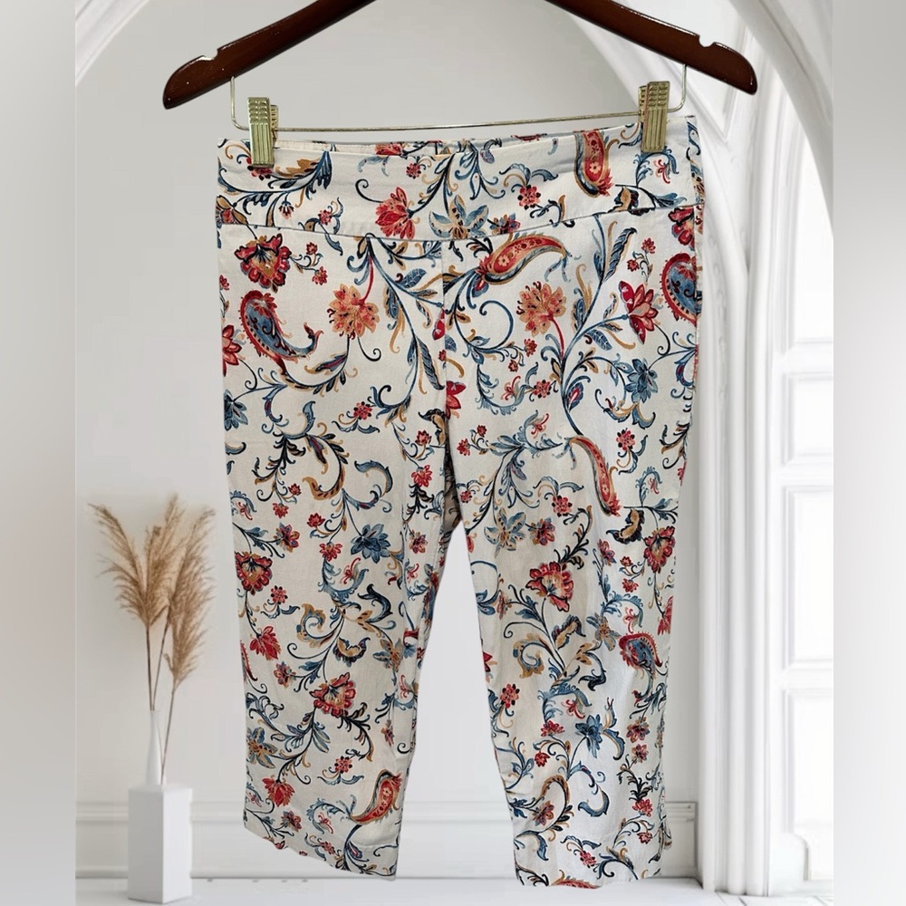 Zac & Rachel Floral Capris